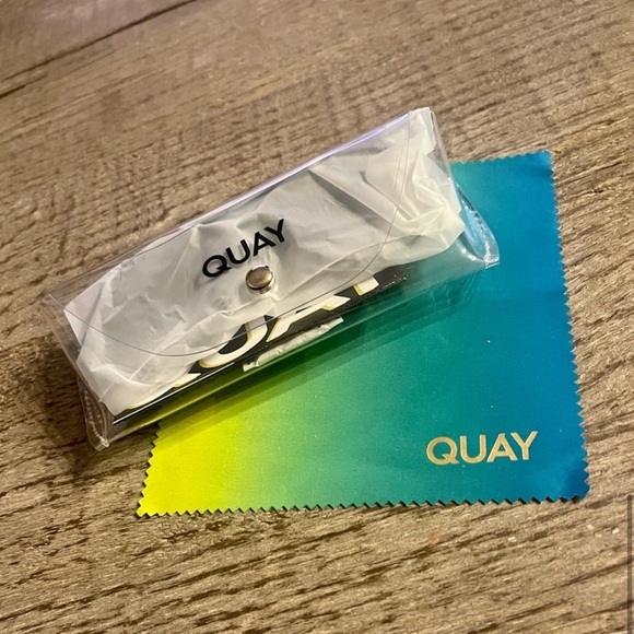 Quay Dirty Habit Aviator Sunglasses. main image 4